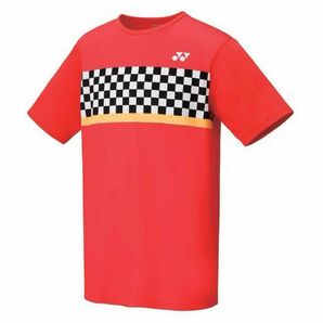 ヨネックス 半袖Tシャツ　ゲームシャツ　バドミントン　テニス　Sサイズ　赤　新品