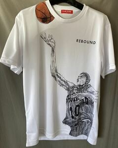  Slam Dunk Sakura tree flower road T-shirt M size white goods 