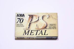 AXIA カセットテープ メタルテープ　PS METAL 70 メタルポジション 新品未開封