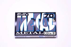 SONY cassette tape metal tape Sony METAL CDix Ⅳ metal position new goods unopened 