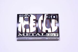 SONY cassette tape Sony metal tape CDix Ⅳ new goods unopened metal position 