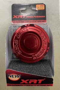 [在庫処分] XRT オイルフィラーキャップ 汎用 M30×P1.5 XRT-OILC-KW-RED-X