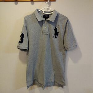 Polo Ralph Lauren ビッグポニー ポロシャツ GRAY サイズL