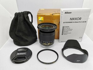 ★美品！最新純正広角レンズ★　NIKON AF−Ｐ 10-20mm DX ニコン