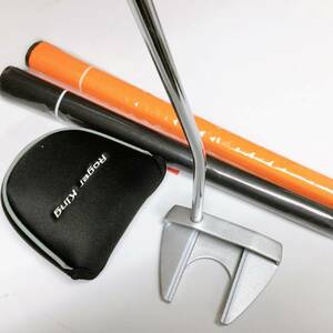 【中尺仕様！新品未使用】長さが選べる！　ロジャーキング ネオ マレット型 パター　domtropen144