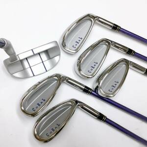 【新品未使用】レディース　ハーフセット　５本セット　パター付　６本セット　domtropen144