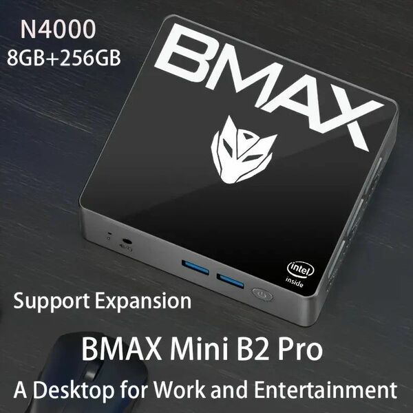 【ミニPC】BMAX B2 PRO　Windows11 RAM8GB SSD256GB