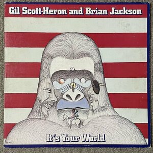 Gil Scott Heron and Brian Jackson - It's Your World - Arista ■ 2LP