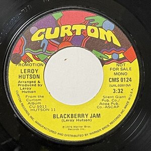 Leroy Hutson - Blackberry Jam - Curtom ■ soul funk 45