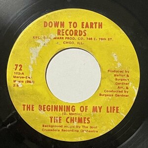 The Chimes - The Beginning Of My Life - Down To Earth ■ soul 45