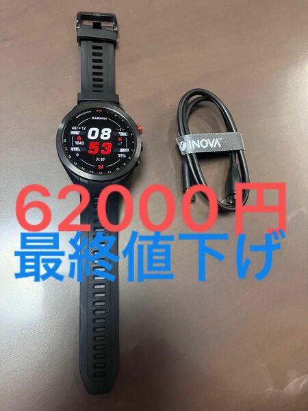 62000円　最終値下げ　ガーミン　GARMIN　Approach アプローチ　S70 47mm スマートウォッチ 腕時計　