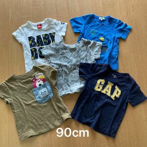 ベビー90cm Tシャツ 5枚セット