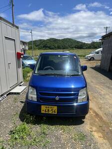 格安出品　希少　4WD+MT Wagon R M2010福島市　Vehicle inspection約1989つき　Color替え白→青