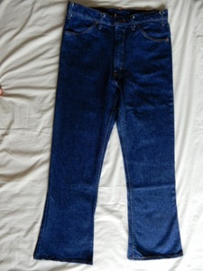 646-0233 W33 日本製 90年代 ブーツカット フレア ボタン裏 J09 Levi's リーバイス 