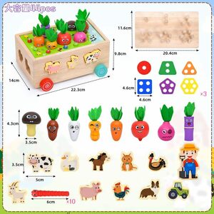 wisdom education toy Bajoy 7in1 monte so-li wooden puzzle type . shape join is . included loading tree . is possible free shipping!