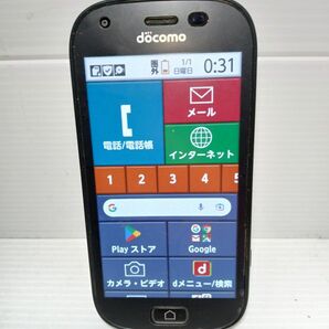 【SIMロック解除済み】 らくらくスマートフォン me F-03K 白ロム