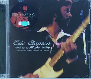 【送料ゼロ】Eric Clapton ’77 武道館 Live Tokyo Japan エリック・クラプトン 