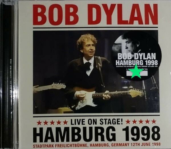 【送料ゼロ】Bob Dylan '98 ボーナス付 Live Hamburg,Germany ボブ・ディラン 