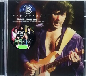 [ стоимость доставки Zero ]Deep Purple '87 Live Edinburgh Scotland глубокий * лиловый Ritchie Blackmore