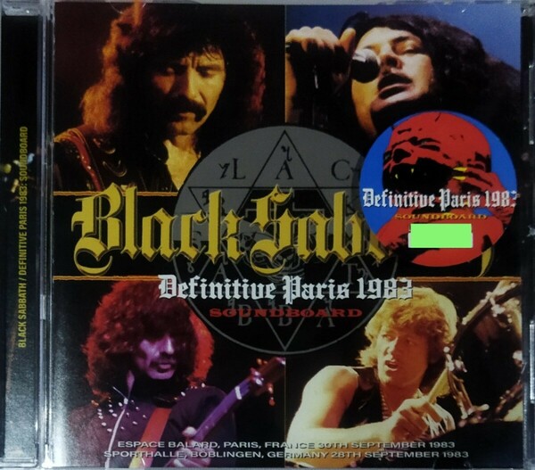 【送料ゼロ】Black Sabbath ’83 Soundboard Live Definitive Paris France ブラック・サバス