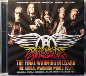 【送料ゼロ】Aerosmith '13 大阪 Live Japan エアロスミス