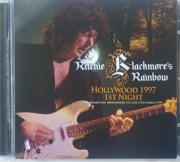 【送料ゼロ】Rainbow '97 Live Hollywood USA リッチー・ブラックモア レインボー Ritchie Blackmore's