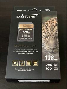 EXASCEND メモリーカード 128GB