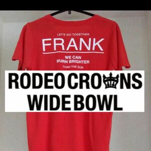 Tシャツ 半袖Tシャツ 赤 レッド ヤシの木 ロデオクラウン ロデオ RODEO CROWNS Ｍサイズ
