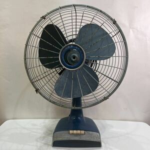 【送料無料】当時物 昭和レトロ アンティーク 富士電機製造 FUJI SILENT FAN FKS‐3061 扇風機 30㎝ 三枚羽 動作確認済み