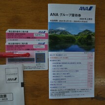 ネコポス送料込【最新版】ＡＮＡ全日空株主優待券２枚＋グループ優待券クーポン冊子１冊_画像2