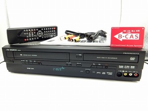 ●極美品●オーバーホール済●ビデオ⇔DVDかんたんダビング●DXアンテナ●DXR150V●地デジ搭載ビデオ一体型DVDレコーダー●付属品一式付き