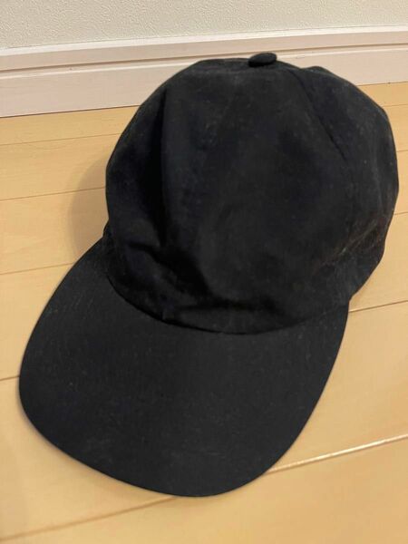 ユニクロ★キャップ帽子★野球帽★黒色ブラック★フリーワンサイズ56〜62cm★