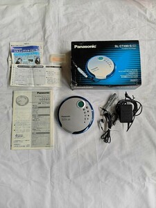 Panasonic ポータブルCDプレーヤー　SL-CT490-S　ジャンク