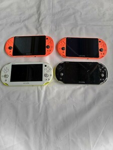 SONY PSVITA　PCH-2000 4台　本体のみジャンク