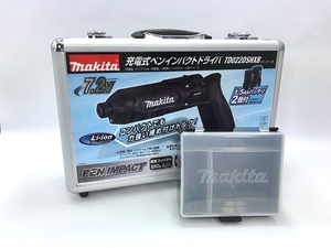 未使用 マキタ アルミケースのみ 少しキズあり 工具ケース ( アルミケース TD022DSHXB TD022DSHX TD022DZ TD021DZ 等に 収納ケース )