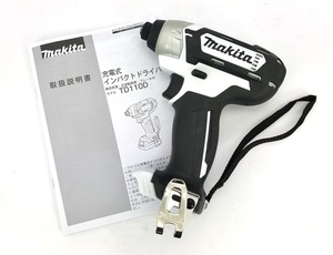 新品 マキタ TD110DZ 本体のみ 白 10.8V 充電式インパクトドライバ 未使用 ( TD110D インパクト ホワイト 本体 コードレス 充電式 )