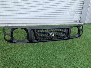 * Jimny front grille original 1 jpy start selling out! tab damage less JA22 JA12 JB32 etc. G4 *