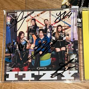 ITZY◎日本1stシングル「Voltage」通常盤/初回限定仕様◎直筆サイン