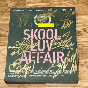BTS◎韓国2ndミニアルバム「Skool Luv Affair」◎直筆サイン