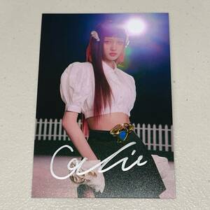gauru(IVE)* Корея 2nd EP[IVE SWITCH] концепция steel фотография (KG размер )* автограф автограф 