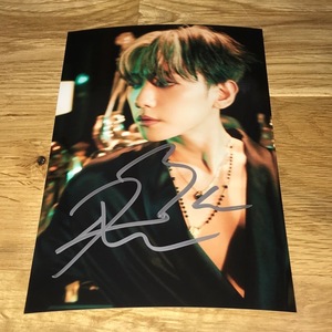 bekyon(EXO)* Корея 7 сборник [EXIST] steel фотография (KG размер глянец модель )* автограф автограф ②