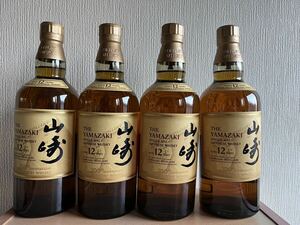 山崎12年　100周年ボトル　700ml 4本セット