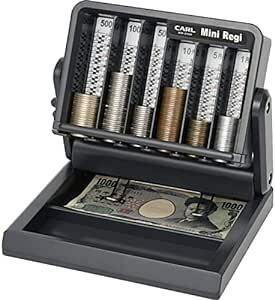  Karl office work vessel (CARL) Mini reji simple resistor coin counter coin storage box MR-200