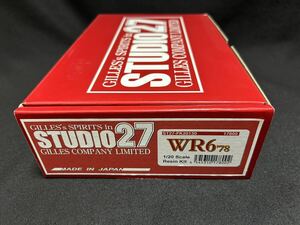 スタジオ27 1/20 ウルフ WR6 1978