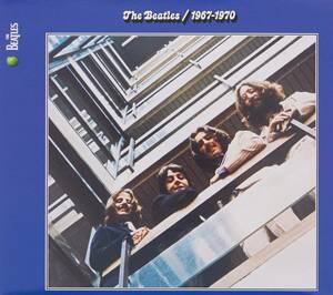 名盤 The Beatles 1967～1970　青盤　日本国内盤帯付 CD2枚組み ・歌詞ブックレット付き ・解説書付き　2010年リマスター盤　