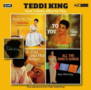 廃盤 ポップス ロック TEDDI KING Four Classic Albums P テディ・キング　2枚組　全盛期音源を網羅した 大徳用盤―音質も良好　駄曲なし