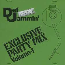 貴重廃盤 Def Jammin' Exclusive Party Mix Volume-1　日本国内盤　REGGAE MIX！！定番CLASSICSやHIPHOP、R&Bリスナーにもお馴染み　