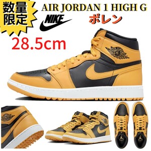 【即納】新品 28.5cm NIKE AIR JORDAN 1 HIGH GOLF Pollen ナイキ エアジョーダン１ ハイ ゴルフ ポレン ゴルフシューズ DQ0660-700