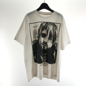 【中古】KURT COBAIN 追悼Tシャツ ▲タグなし ホワイト カート・コバーン[240017624068]