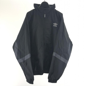 【中古】UMBRO サイラス トラックジャケット サイズL ブラック アンブロ[240017622834]